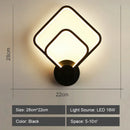 DecorBites™ LED Acrylic Wall Light Shade for Bedroom Living Room Home décor