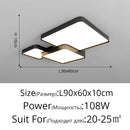 DecorBites™ LED Acrylic Chandelier - Modern Indoor Lighting for Bedroom Kitchen Living Room