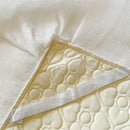 DecorBites™ Lace Ruffles Quilted Cooling Bed Skirt Set