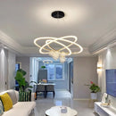 DecorBites™ Circle Ring Pendant Chandelier for Living Room Bedroom Restaurant Ceiling Lighting
