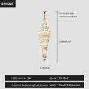 DecorBites™ Crystal Hollow Chandelier LED Light for Modern Luxury Living Room Loft