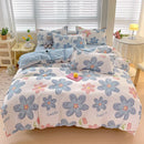 DecorBites™ Cotton Printed Bedding Set: Cozy, Breathable, All Seasons Comforter Set