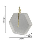DecorBites™ Crystal Sculpture: Abstract Figures Desk Decoration for Room Aesthetic