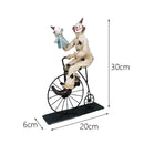 DecorBites™ Circus Clown Joker Figurine: Cheerful Buffoon Doll for Home Office Decor