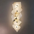 DecorBites™ Brass Marble Wall Lamp: Luxury Sconce for Bedroom Living Dining Room Decor
