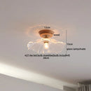 DecorBites™ Copper Wood LED Ceiling Lamp Ceramic Modern Ceiling Lights for Home Decor