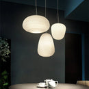 DecorBites™ Glass Cocoon Pendant Light for Kitchen Dining Study Room, LED Hanging Lamp