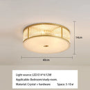 DecorBites™ Crystal LED Ceiling Lamp for Luxury Living Room and Bedroom Lighting