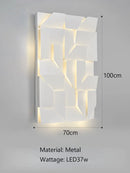 DecorBites™ Geometric Art Indoor Wall Lamp for Bedroom Living Room Staircase Home Decor