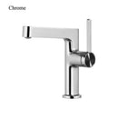 DecorBites™ Basin Faucet: Gold, Black, Chrome Bathroom Tap for Washbasin with Hot Cold Water