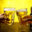 DecorBites™ Large Glass Beer Mug | Creative Transparent Glass Cup | Home Decor Gift