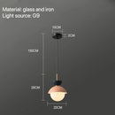 DecorBites™ Glass Ball Pendant Lamp: Modern Nordic Light Fixture for Home Decor, Kitchen, Dining, Bedroom