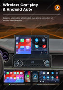New Carplay Android Auto 1Din 7'' Retractable Universal Car Stereo Radio TouchScreen MP5 Player Intelligent Vehicle System BT FM