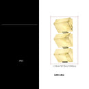 DecorBites™ Art Deco Marble Cube LED Wall Light