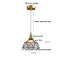 DecorBites™ Green Glass LED Pendant Lights, Adjustable Nordic Modern Hang Lamp for Bedroom, Kitchen, Hotel