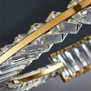 DecorBites™ Crystal LED Chandelier 2025: Elegant Ceiling Light for Home, Hotel & Kitchen