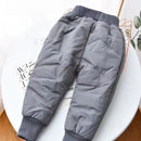 Kids Winter Thermal Pants – Cotton Padded Warm Trousers for Snow Play
