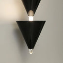 DecorBites™ Gold Black Cone LED Pendant Lamp for Stylish Home and Shop Lighting