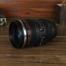 DecorBites™ Camera Lens Cup: Electric Self Stirring Coffee Mug, 300ml