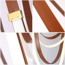 DecorBites™ Designer Leather Chandelier Belt Pendant Light for Modern Spaces
