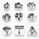 DecorBites™ 430 Stainless Steel Bakeware Mold for Salads, Desserts, and Cupcakes