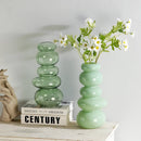 DecorBites™ Geometric Glass Vase Terrarium Pebble Stack Floral Arrangement Home Decor