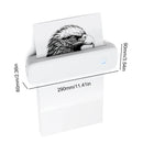 Portable Thermal Transfer Printer Wireless&USB Connect with Mobile Computer 56mm/77mm/107mm/210mm/216mm