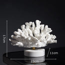 DecorBites™ Coral Resin Statue Desk Decoration Modern Home Decor Ornaments