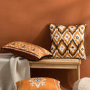 DecorBites™ Abstract Geometric Printed Cushion Cover 45x45cm for Home Decor