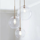 DecorBites™ Gradient Glass Pendant Lamp with LEDs for Living Room, Bedroom - E27