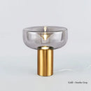 DecorBites™ Aella Glass Table Lamp - Luxury Art Clear Lamp for Office Bedroom Home Décor