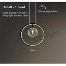 DecorBites™ Glass Bubble LED Chandelier Dining Room Pendant Lighting