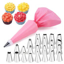 DecorBites™ 29-Piece Cream Puff Nozzles Set Cake Decorating Tools