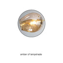 DecorBites™ Gold Glass Ball Pendant Lights for Modern Dining Room Decor