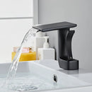 DecorBites™ Gold & Black Brass Bathroom Basin Faucet Cold Hot Water Mixer Sink Tap