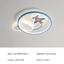 DecorBites™ Kids Room LED Ceiling Chandelier Modern Nursery Study Hanging Lamp