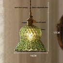 DecorBites™ Copper Glass LED Pendant Lamp: Modern Nordic Kitchen Dining Room Lighting