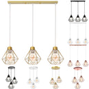 DecorBites™ Iron Frame Pendant Chandelier for Modern Indoor Lighting