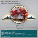 DecorBites™ LED Landscape Pine Picture Wall Light for Home Decor