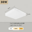 DecorBites™ LED Ceiling Light Bathroom Chandelier Panel Fixture for Home Decor Lighting
