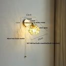 DecorBites™ Copper Wall Light with Pull Chain Switch, Modern Nordic Design