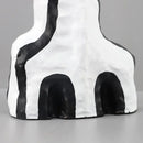 DecorBites™ Abstract Geometric Eye Pattern Vase Resin Handicraft Room Decoration