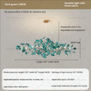 DecorBites™ Gingko Leaf Chandelier: Modern Luxury Art Decor for Home, Restaurant & Bar