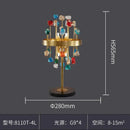 DecorBites™ Colorful Crystal Chandelier LED Dining Room Lighting