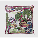 DecorBites™ Crane Art Luxury Throw Pillow Case for Bed & Sofa