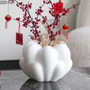 DecorBites™ Creative Petal Vase: Table Decor & Artificial Flowers Arrangement