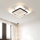 DecorBites™ Kids Bedroom Bladeless Ceiling Fan with Remote Control and Light