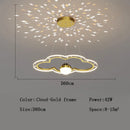 DecorBites™ Cloud Flower LED Chandelier: Kid's Bedroom Starry Sky Decorative Lighting Fixture