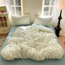 DecorBites™ Double-Layer Cotton Bedding Set - High-Quality, Ultra Soft Quilt Set