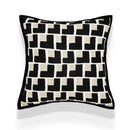 DecorBites™ Geometric Jacquard Cushion Cover 45*45 Modern Design Sense Pillowcase